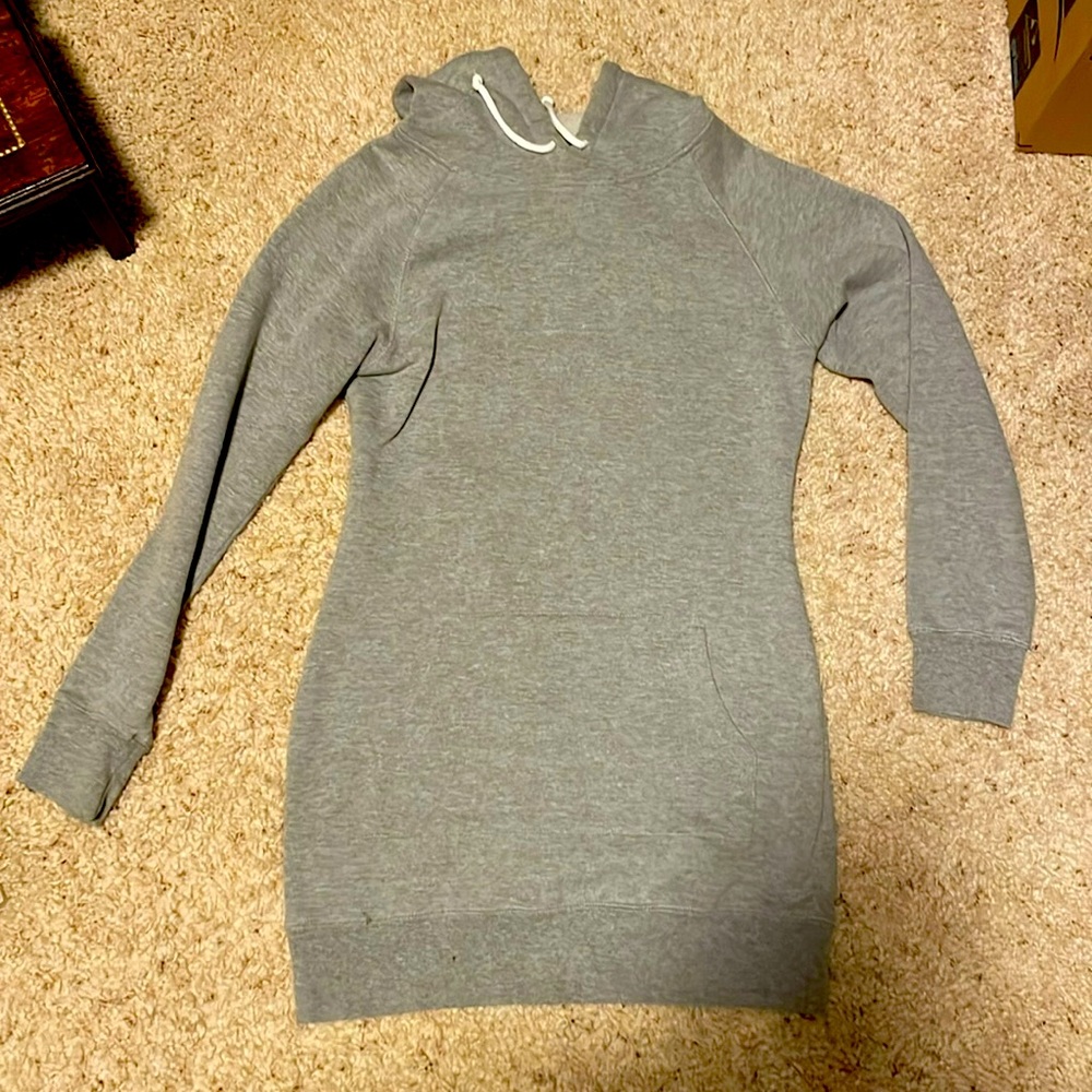 Cute gray sweater dress